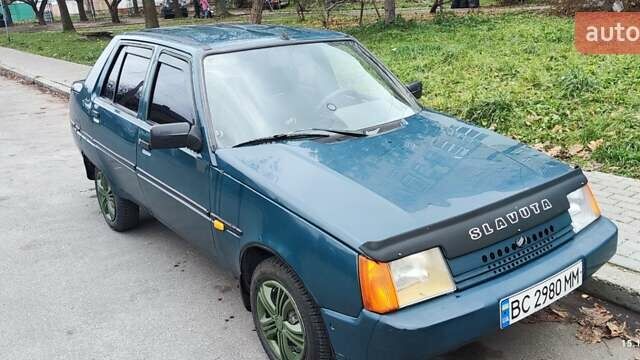 Зеленый ЗАЗ 1103 Славута, объемом двигателя 1.2 л и пробегом 117 тыс. км за 1100 $, фото 1 на Automoto.ua
