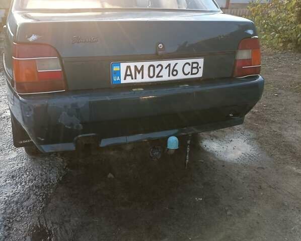 Зеленый ЗАЗ 1103 Славута, объемом двигателя 1.2 л и пробегом 170 тыс. км за 900 $, фото 3 на Automoto.ua