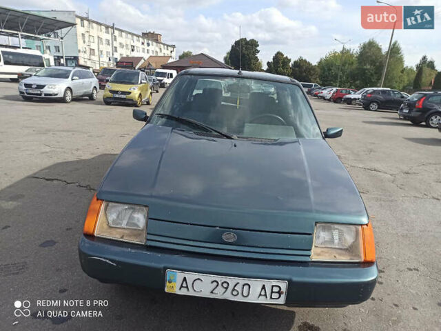 Зелений ЗАЗ 1103 Славута, об'ємом двигуна 1.2 л та пробігом 150 тис. км за 1100 $, фото 1 на Automoto.ua