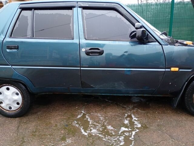 Зеленый ЗАЗ 1103 Славута, объемом двигателя 1.2 л и пробегом 150 тыс. км за 711 $, фото 1 на Automoto.ua