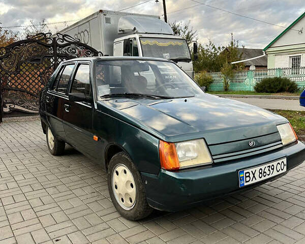 Зеленый ЗАЗ 1103 Славута, объемом двигателя 1.2 л и пробегом 53 тыс. км за 1199 $, фото 2 на Automoto.ua