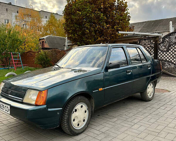 Зеленый ЗАЗ 1103 Славута, объемом двигателя 1.2 л и пробегом 53 тыс. км за 1199 $, фото 6 на Automoto.ua