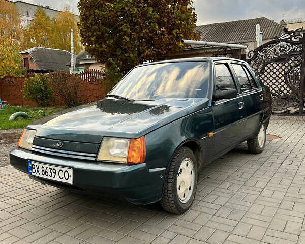 Зеленый ЗАЗ 1103 Славута, объемом двигателя 1.2 л и пробегом 53 тыс. км за 1199 $, фото 1 на Automoto.ua