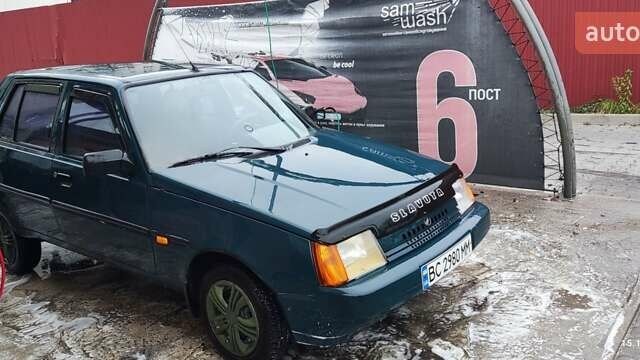 Зеленый ЗАЗ 1103 Славута, объемом двигателя 1.2 л и пробегом 117 тыс. км за 1100 $, фото 2 на Automoto.ua