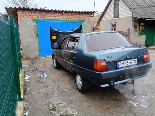 Зеленый ЗАЗ 1103 Славута, объемом двигателя 1.2 л и пробегом 150 тыс. км за 711 $, фото 2 на Automoto.ua