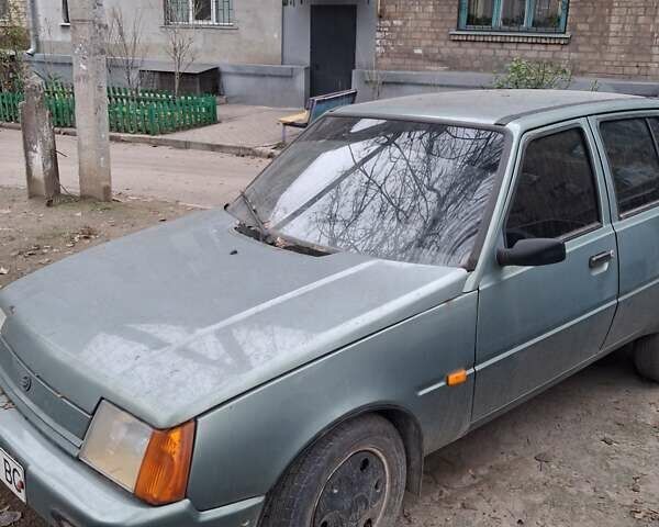 Зеленый ЗАЗ 1103 Славута, объемом двигателя 1.2 л и пробегом 50 тыс. км за 1000 $, фото 2 на Automoto.ua