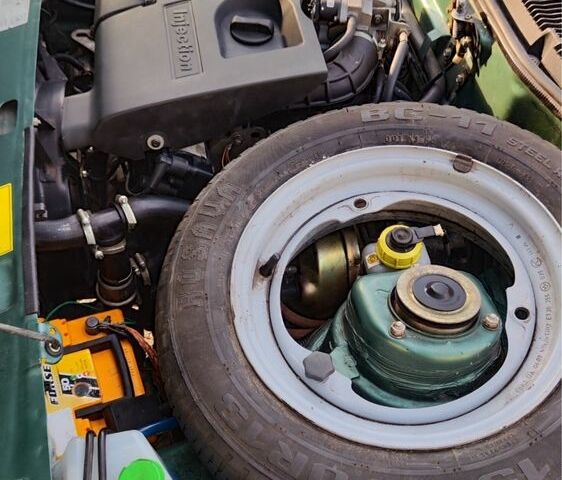 Зеленый ЗАЗ 1103 Славута, объемом двигателя 1.2 л и пробегом 63 тыс. км за 2100 $, фото 6 на Automoto.ua