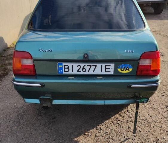 Зеленый ЗАЗ 1103 Славута, объемом двигателя 1.2 л и пробегом 63 тыс. км за 2100 $, фото 2 на Automoto.ua