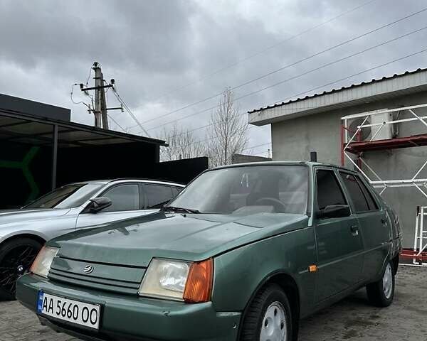 Зеленый ЗАЗ 1103 Славута, объемом двигателя 1.2 л и пробегом 111 тыс. км за 1600 $, фото 1 на Automoto.ua