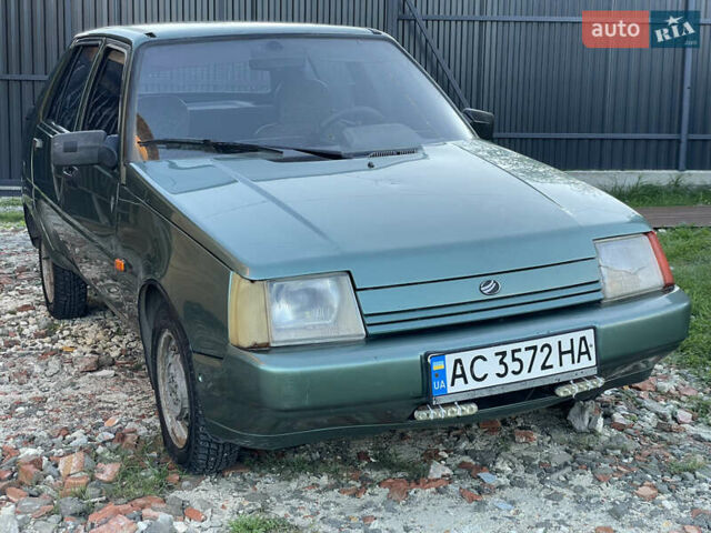Зеленый ЗАЗ 1103 Славута, объемом двигателя 1.2 л и пробегом 256 тыс. км за 680 $, фото 3 на Automoto.ua