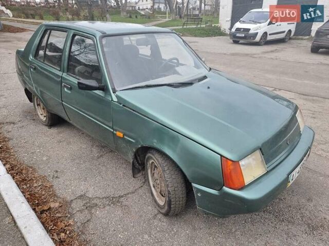 Зеленый ЗАЗ 1103 Славута, объемом двигателя 1.2 л и пробегом 126 тыс. км за 800 $, фото 1 на Automoto.ua