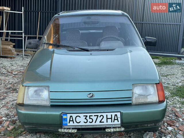 Зеленый ЗАЗ 1103 Славута, объемом двигателя 1.2 л и пробегом 256 тыс. км за 680 $, фото 4 на Automoto.ua