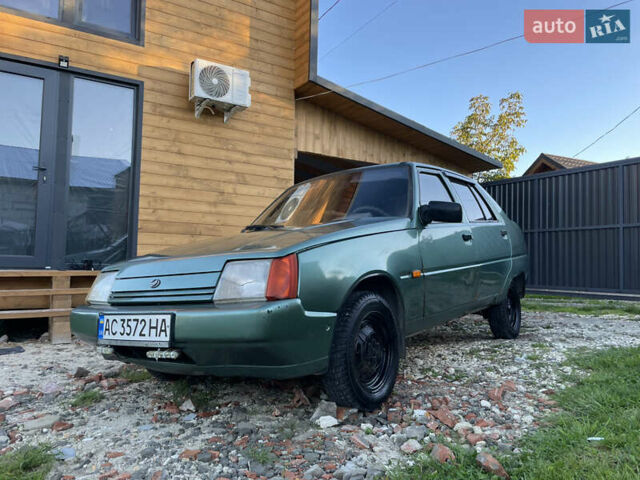 Зеленый ЗАЗ 1103 Славута, объемом двигателя 1.2 л и пробегом 256 тыс. км за 680 $, фото 10 на Automoto.ua
