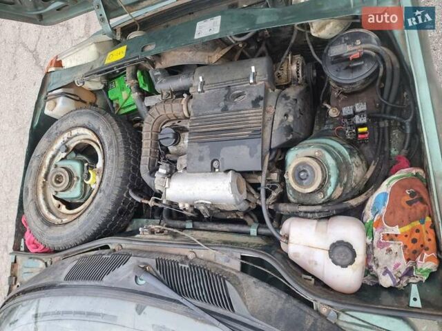 Зеленый ЗАЗ 1103 Славута, объемом двигателя 1.2 л и пробегом 126 тыс. км за 800 $, фото 6 на Automoto.ua