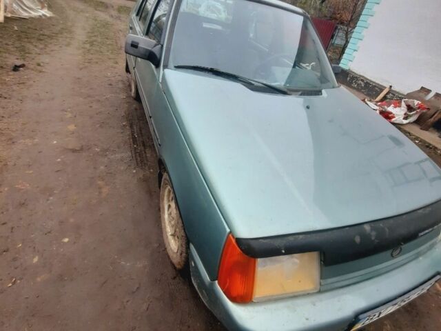 Зеленый ЗАЗ 1103 Славута, объемом двигателя 1.3 л и пробегом 72 тыс. км за 638 $, фото 1 на Automoto.ua