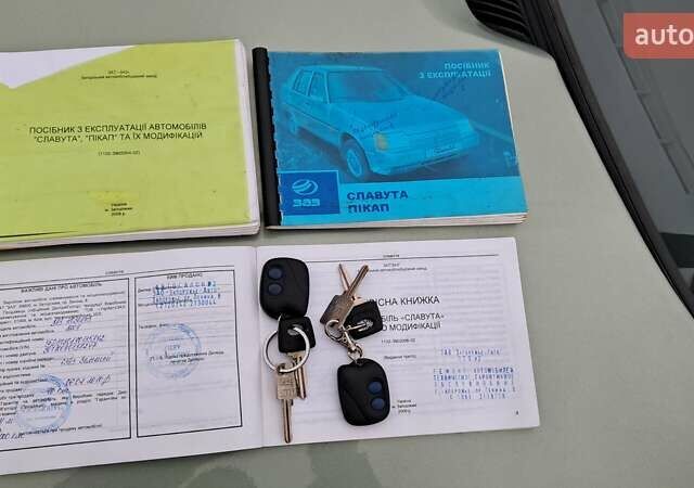 Зеленый ЗАЗ 1103 Славута, объемом двигателя 1.3 л и пробегом 24 тыс. км за 2150 $, фото 14 на Automoto.ua