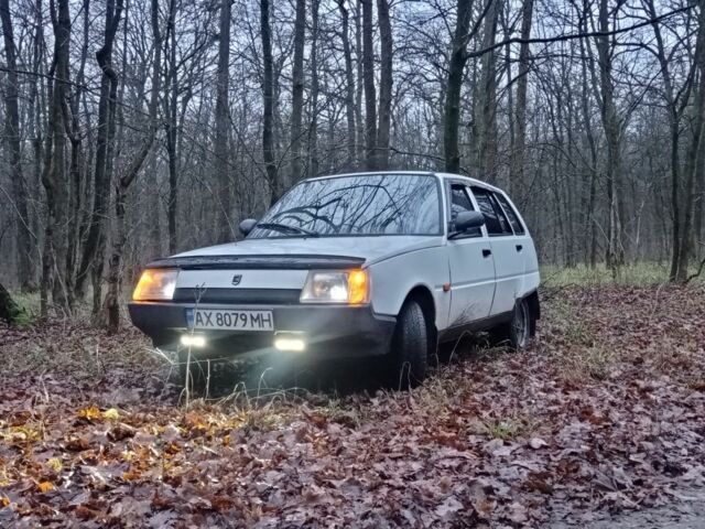 Белый ЗАЗ 1105, объемом двигателя 1.2 л и пробегом 125 тыс. км за 800 $, фото 1 на Automoto.ua