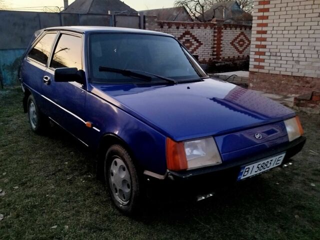 Синий ЗАЗ 1105, объемом двигателя 1.2 л и пробегом 100 тыс. км за 999 $, фото 2 на Automoto.ua
