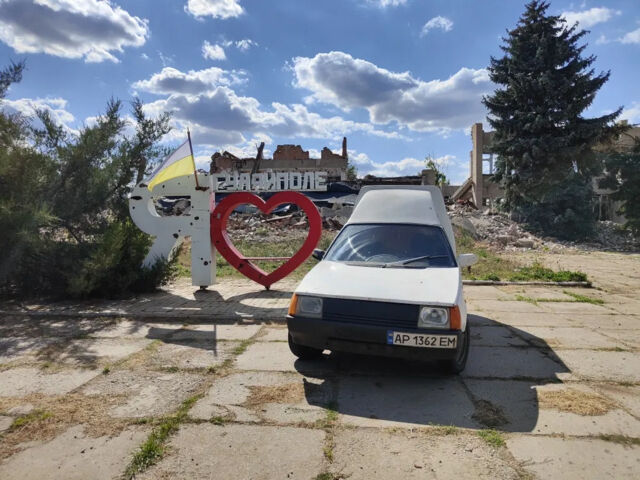 Белый ЗАЗ 110558, объемом двигателя 1.2 л и пробегом 100 тыс. км за 550 $, фото 3 на Automoto.ua