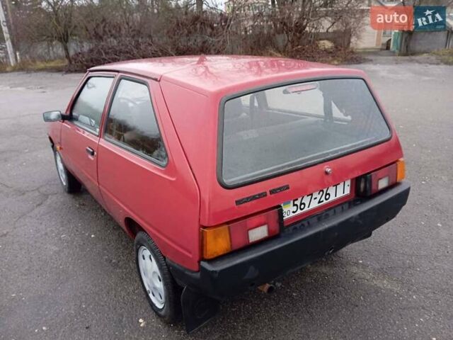 Червоний ЗАЗ 110558, об'ємом двигуна 1.2 л та пробігом 42 тис. км за 1350 $, фото 4 на Automoto.ua