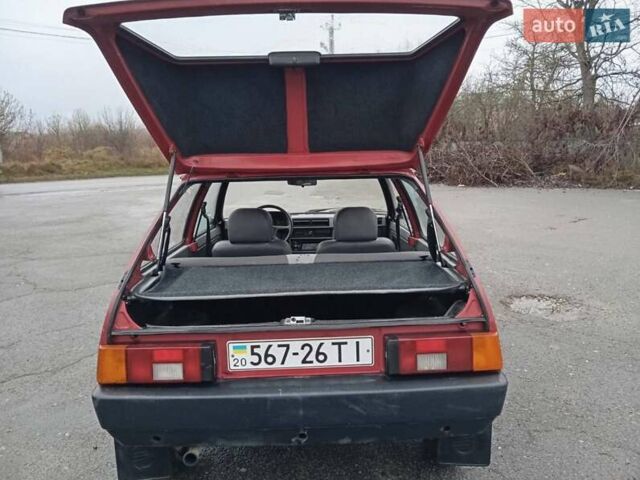 Червоний ЗАЗ 110558, об'ємом двигуна 1.2 л та пробігом 42 тис. км за 1350 $, фото 5 на Automoto.ua