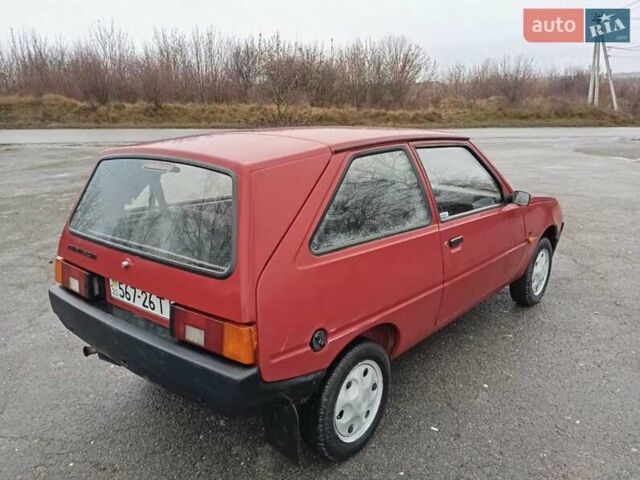 Червоний ЗАЗ 110558, об'ємом двигуна 1.2 л та пробігом 42 тис. км за 1350 $, фото 3 на Automoto.ua