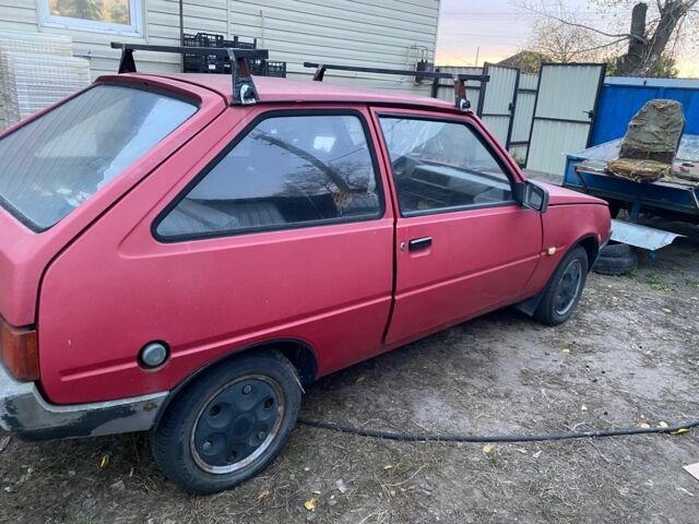 Червоний ЗАЗ 1140, об'ємом двигуна 0.9 л та пробігом 70 тис. км за 600 $, фото 1 на Automoto.ua