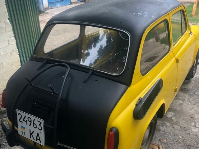 Желтый ЗАЗ 965, объемом двигателя 1.2 л и пробегом 111 тыс. км за 1000 $, фото 3 на Automoto.ua