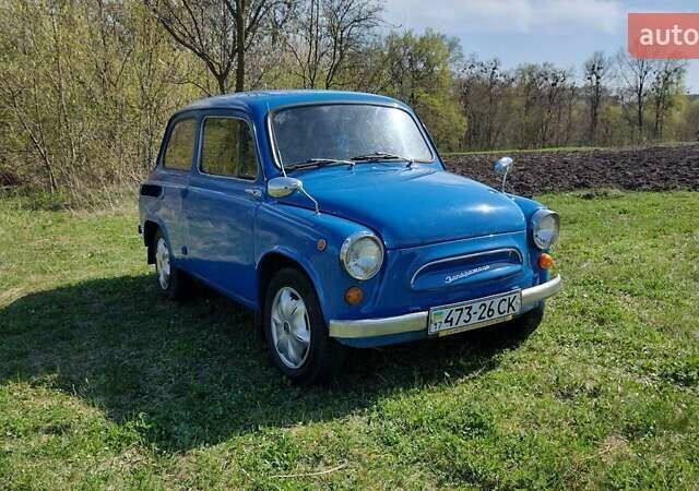 Синий ЗАЗ 965, объемом двигателя 2 л и пробегом 1 тыс. км за 3400 $, фото 1 на Automoto.ua