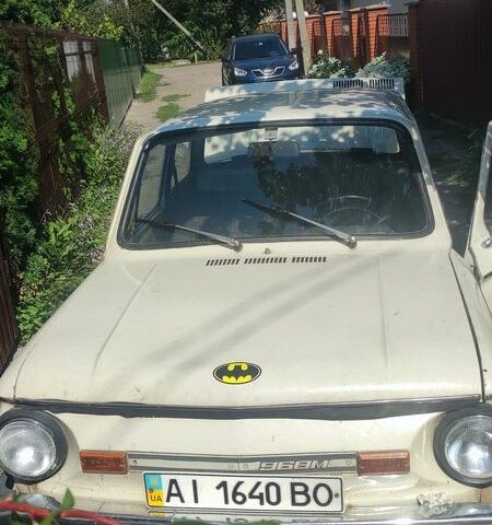 Білий ЗАЗ 968, об'ємом двигуна 1.2 л та пробігом 1 тис. км за 150 $, фото 2 на Automoto.ua