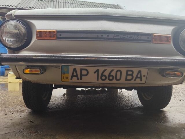 Белый ЗАЗ 968, объемом двигателя 0 л и пробегом 22 тыс. км за 550 $, фото 1 на Automoto.ua