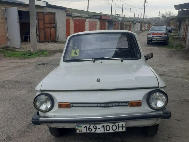 Белый ЗАЗ 968, объемом двигателя 0 л и пробегом 37 тыс. км за 591 $, фото 5 на Automoto.ua