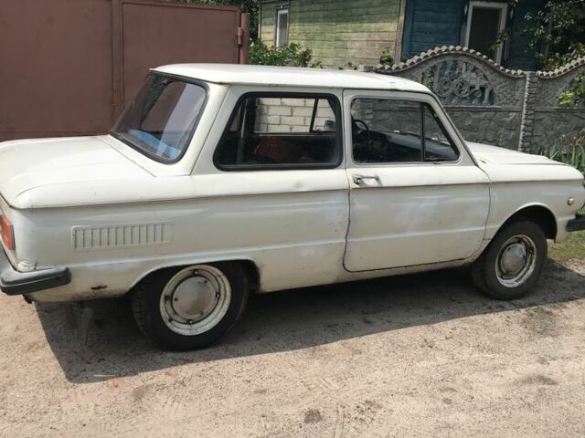 Белый ЗАЗ 968, объемом двигателя 1.2 л и пробегом 68 тыс. км за 603 $, фото 1 на Automoto.ua