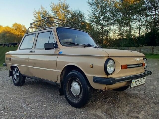 Бежевый ЗАЗ 968, объемом двигателя 1.2 л и пробегом 60 тыс. км за 600 $, фото 1 на Automoto.ua