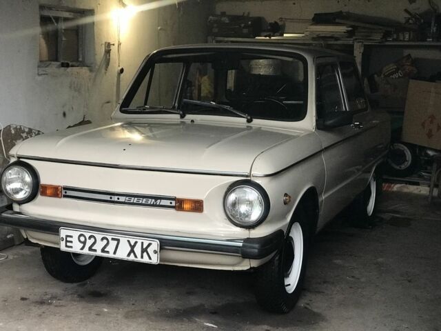 Бежевый ЗАЗ 968, объемом двигателя 1.2 л и пробегом 29 тыс. км за 1070 $, фото 3 на Automoto.ua