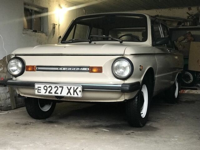 Бежевый ЗАЗ 968, объемом двигателя 1.2 л и пробегом 29 тыс. км за 1070 $, фото 2 на Automoto.ua