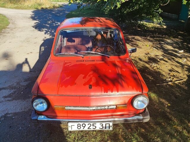 Красный ЗАЗ 968, объемом двигателя 0 л и пробегом 35 тыс. км за 720 $, фото 1 на Automoto.ua