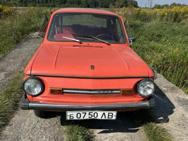 Красный ЗАЗ 968, объемом двигателя 0 л и пробегом 665 тыс. км за 850 $, фото 1 на Automoto.ua