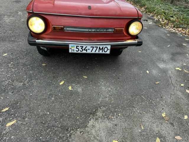 Красный ЗАЗ 968, объемом двигателя 0 л и пробегом 36 тыс. км за 650 $, фото 10 на Automoto.ua