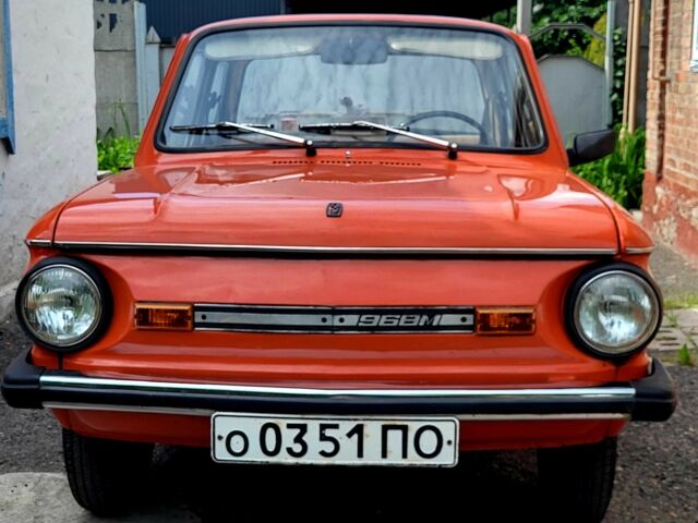 Красный ЗАЗ 968, объемом двигателя 1.2 л и пробегом 27 тыс. км за 2500 $, фото 1 на Automoto.ua