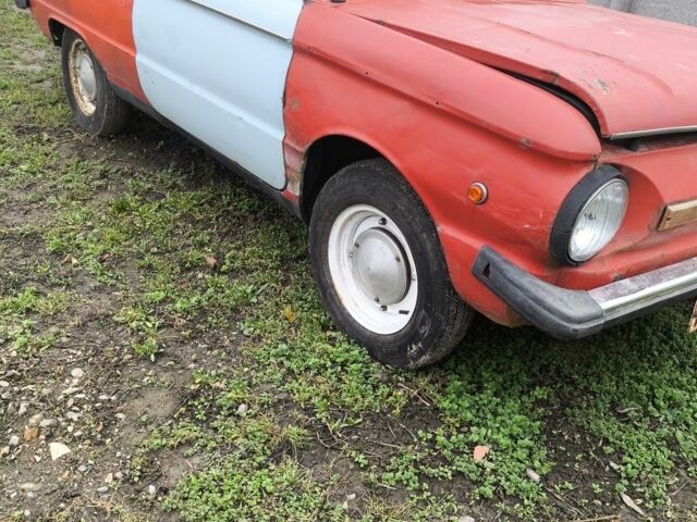 Красный ЗАЗ 968, объемом двигателя 1 л и пробегом 72 тыс. км за 650 $, фото 1 на Automoto.ua