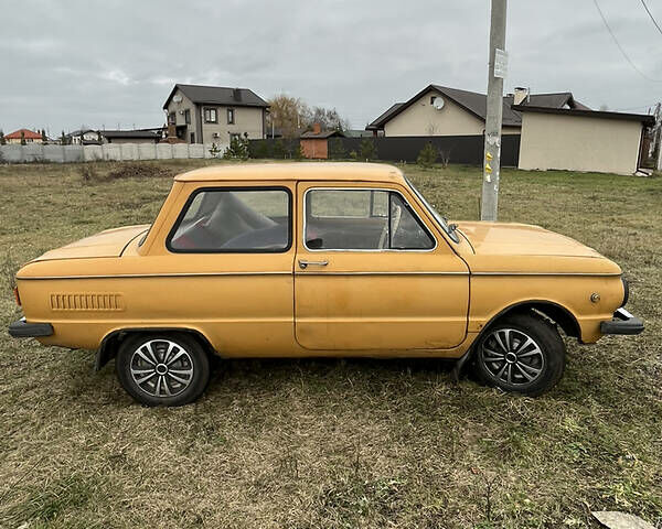 Желтый ЗАЗ 968, объемом двигателя 1.2 л и пробегом 100 тыс. км за 400 $, фото 2 на Automoto.ua