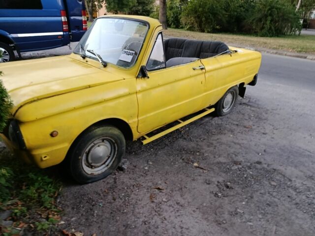 Желтый ЗАЗ 968, объемом двигателя 1.2 л и пробегом 100 тыс. км за 108 $, фото 2 на Automoto.ua