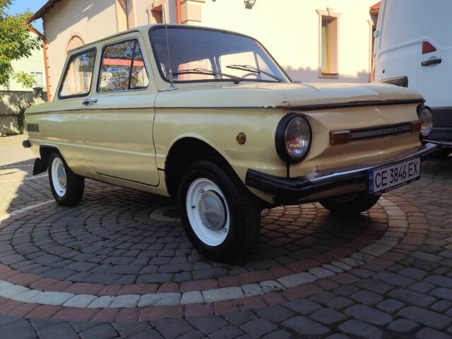 Желтый ЗАЗ 968, объемом двигателя 1.2 л и пробегом 48 тыс. км за 1850 $, фото 1 на Automoto.ua