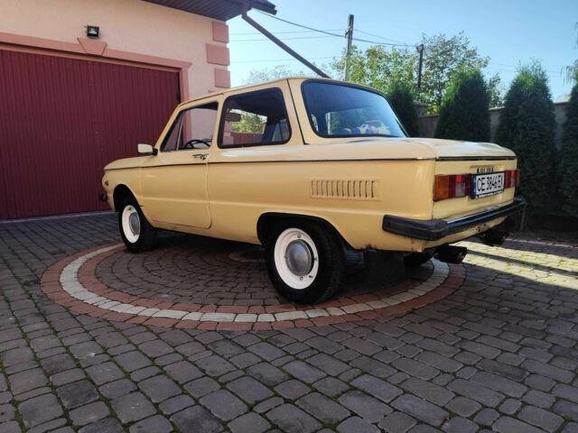 Желтый ЗАЗ 968, объемом двигателя 1.2 л и пробегом 48 тыс. км за 1850 $, фото 2 на Automoto.ua