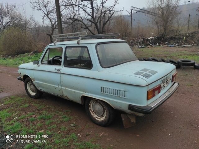 Синий ЗАЗ 968, объемом двигателя 1.2 л и пробегом 67 тыс. км за 167 $, фото 1 на Automoto.ua