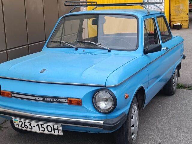 ЗАЗ 968 1988 в Кропивницком (Кировограде) на Automoto.ua Синий ЗАЗ 968, объемом двигателя 1.2 л и пробегом 46 тыс. км за 1200 $, фото 2 на Automoto.ua
