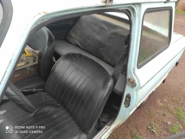 Синий ЗАЗ 968, объемом двигателя 1.2 л и пробегом 67 тыс. км за 167 $, фото 5 на Automoto.ua