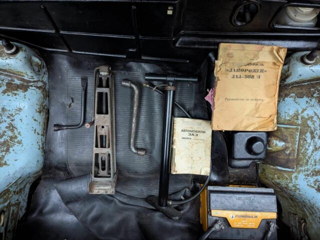 Синій ЗАЗ 968, об'ємом двигуна 1 л та пробігом 37 тис. км за 1200 $, фото 18 на Automoto.ua