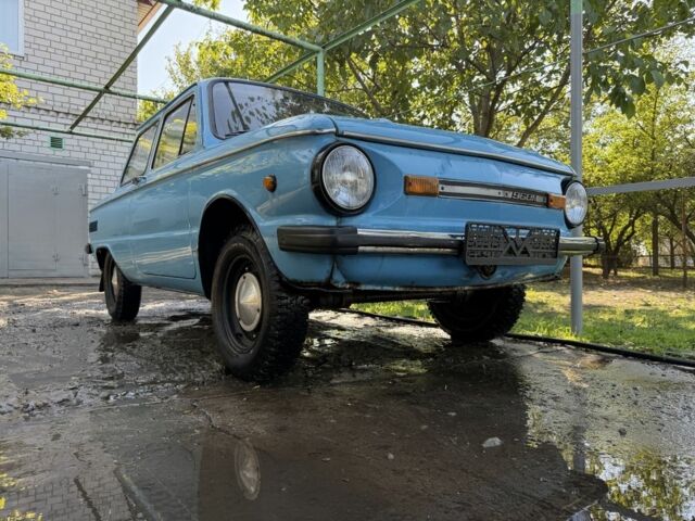 Синий ЗАЗ 968, объемом двигателя 1.2 л и пробегом 38 тыс. км за 499 $, фото 2 на Automoto.ua